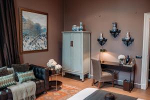 Posezení v ubytování B&B Maison Mairie Hasselt