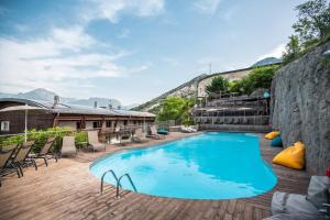 Bazén v ubytování Garda Hotel Forte Charme nebo v jeho okolí