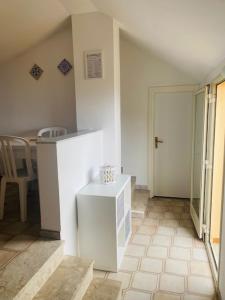 Koupelna v ubytování Residence Calavà