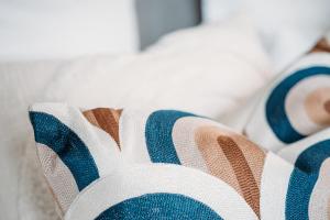 Postel nebo postele na pokoji v ubytování B&B Maison Mairie Hasselt