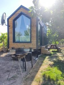 Zahrada ubytování Dikili ZeyTiny House