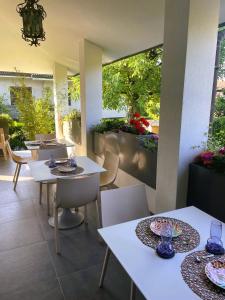 Posezení v ubytování B&B Villa Tersius
