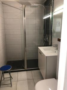 Koupelna v ubytování St Malo solidor