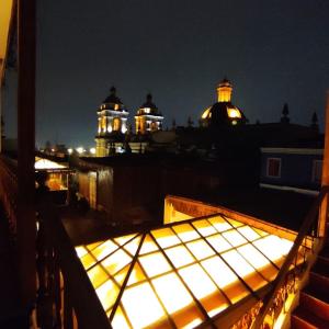 O edifício em que o hotel se localiza