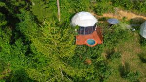 Vista aerea di Ajara Glamping Kokotauri