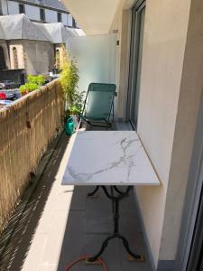 Balkón nebo terasa v ubytování St Malo solidor + 2 fotografie