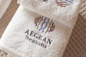 Certifikát, hodnocení, plakát nebo jiný dokument vystavený v ubytování Aegean Seasons