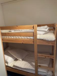 Ένα ή περισσότερα κρεβάτια σε δωμάτιο στο Appartement Pla d'Adet Saint Lary