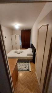 Postel nebo postele na pokoji v ubytování Chambre privée dans un appartement en collocation
