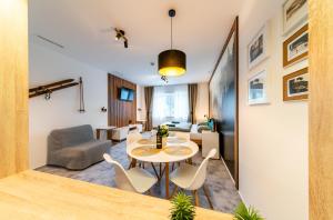 Posezení v ubytování Luxusní apartmány Domovjanka - VELKÁ STOLOVÁ a MALÁ STOLOVÁ