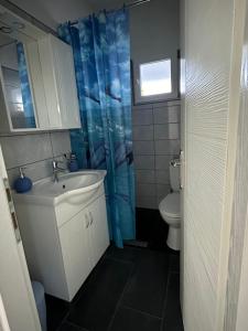 Ένα μπάνιο στο Studio Apartment