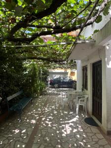 Zahrada ubytování ASTAKOS apartments Budva
