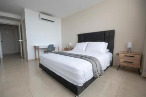 Postel nebo postele na pokoji v ubytování Hotel Stil Cartagena