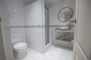 Koupelna v ubytování Hotel Stil Cartagena