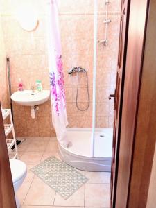 A bathroom at Apartmany a Chata Agy Még 37 kép