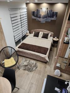 Posteľ alebo postele v izbe v ubytovaní Studio Planinski san Divčibare