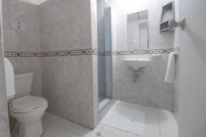 Koupelna v ubytování Hotel Stil Cartagena