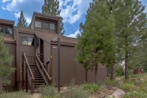 Bygningen som feriehuset ligger i