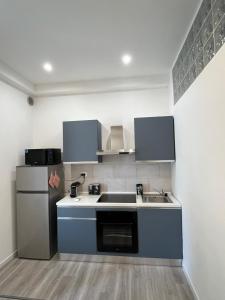 Køkken eller tekøkken på La via al mare - Portofino in battello da Nervi