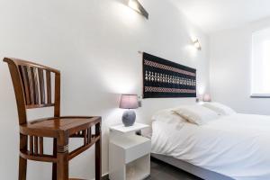 Postel nebo postele na pokoji v ubytování Barighouse