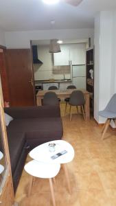 Køkken eller tekøkken på Apartamento Loira Villanúa