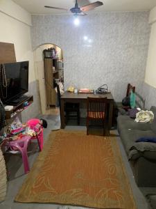 Χώρος καθιστικού στο Casa tchoppa