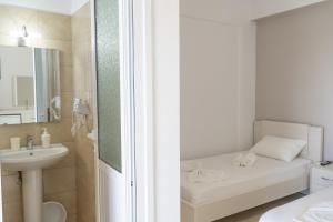 Koupelna v ubytování Koks’ Guesthouse