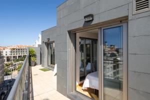 A balcony or terrace at ÁTICO DE LUX SANXENXO