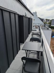 Balkón nebo terasa v ubytování Chez Gaëlle