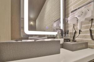 Koupelna v ubytování Daegu Hotel Rubato