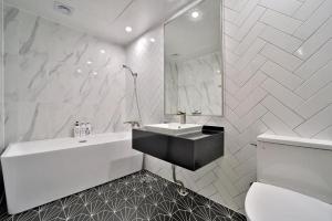 Koupelna v ubytování Daegu Hotel Rubato