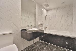 Koupelna v ubytování Daegu Hotel Rubato