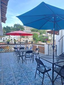 Balkón nebo terasa v ubytování Hotel Las Palomitas