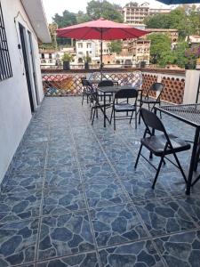 Balkón nebo terasa v ubytování Hotel Las Palomitas