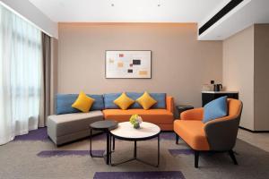 Posezení v ubytování 南宁兴宁希尔顿欢朋酒店 Hampton by Hilton Nanning Xingning