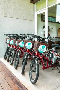 水漾月明度假文旅或附近騎腳踏車