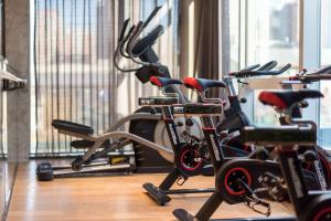 Palestra o centro fitness di Jingli Hotel Beijing Heshenghui Dajiaoting Subway Station Branch