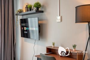 Kuchyň nebo kuchyňský kout v ubytování Edumetro at Subang Jaya