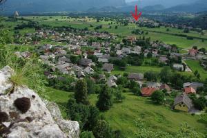 Příroda nedaleko apartmánu