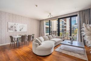 Posezení v ubytování City walk apartment Specter