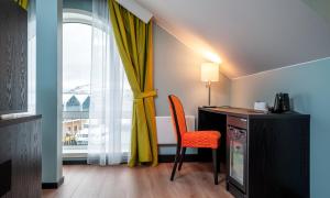 Kuchyň nebo kuchyňský kout v ubytování Thon Hotel Hammerfest