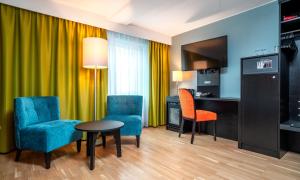 Kuchyň nebo kuchyňský kout v ubytování Thon Hotel Hammerfest