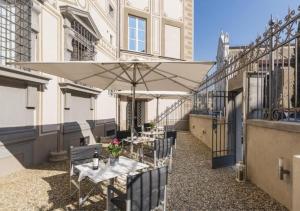 Balkón nebo terasa v ubytování Maison Santa Croce