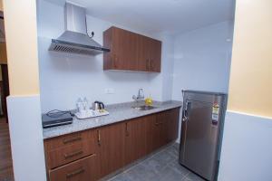 Una cocina o cocineta en Hotel Hidden Kingdom