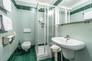Kúpeľňa v ubytovaní Hotel Italia