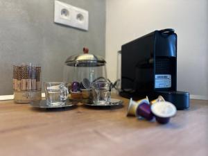 Kuchyňa alebo kuchynka v ubytovaní 3D Park Living Apartment