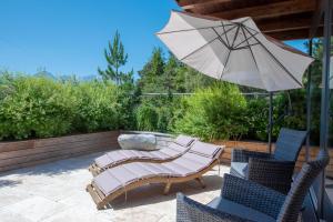 Zahrada ubytování Alpresort Tirol