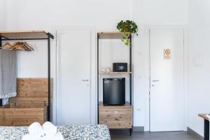 Kuchyň nebo kuchyňský kout v ubytování Dimora EFFE - Eco B&B