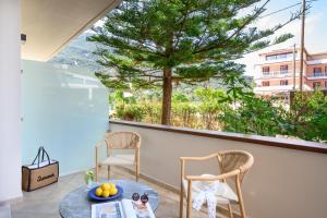 Balkón nebo terasa v ubytování Elisso Hotel