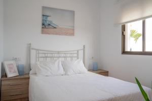 Postel nebo postele na pokoji v ubytování Ocean view -